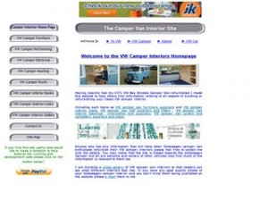 VW Camper Interior Information Site