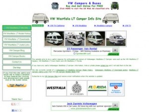 VW LT Westfalia Information Site