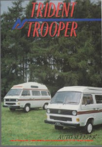 1987 VW T25 Autosleeper Trident and Trooper Sales Brochure