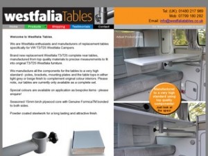 westfalia tables