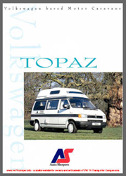 1996 VW T4 Autosleeper Topaz Sales Brochure