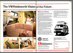 Dec 1985 VW T25 Holdsworth Vision Magazine Advert