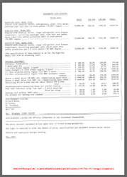 May 1987 VW T25 Autosleeper Price List