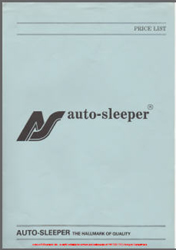 Nov 1985 VW T25 Autosleeper Pricelist