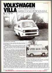 March 1983 Holdsworth Villa Mk1 Magazine Review