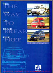 VW T4 Autohomes Kamper_and Komet Sales Brochure