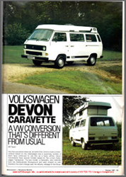 VW T25 Devon Caravette Magazine Review