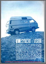 1987 VW T25 Holdsworth Vision Syncro Magazine Review