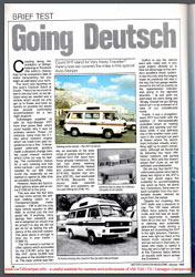 Jan 1989 Autosleeper VHT Magazine Article