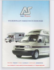 June 2001 VW T4 Autosleeper Sales Brochure